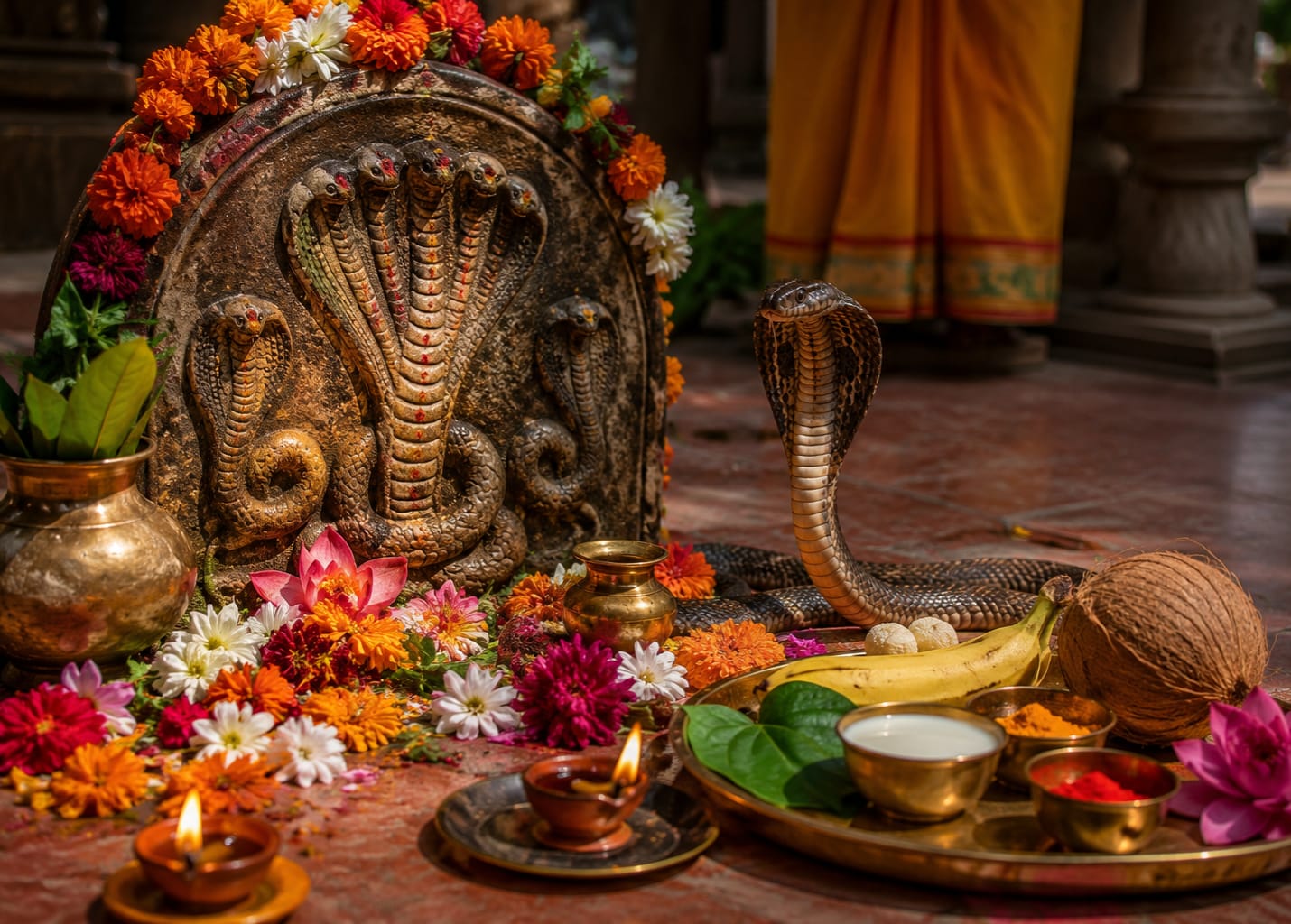 Nag Panchami 2026: Date, Puja Muhurat, Rituals, and the Kaal Sarp Dosh Connection