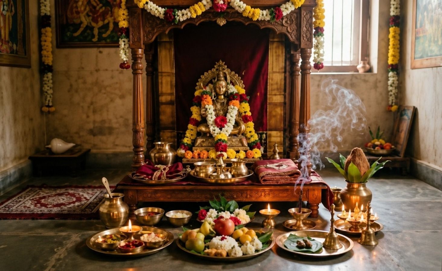 What Is Shodashopachara Puja? The 16-Step Worship Decoded