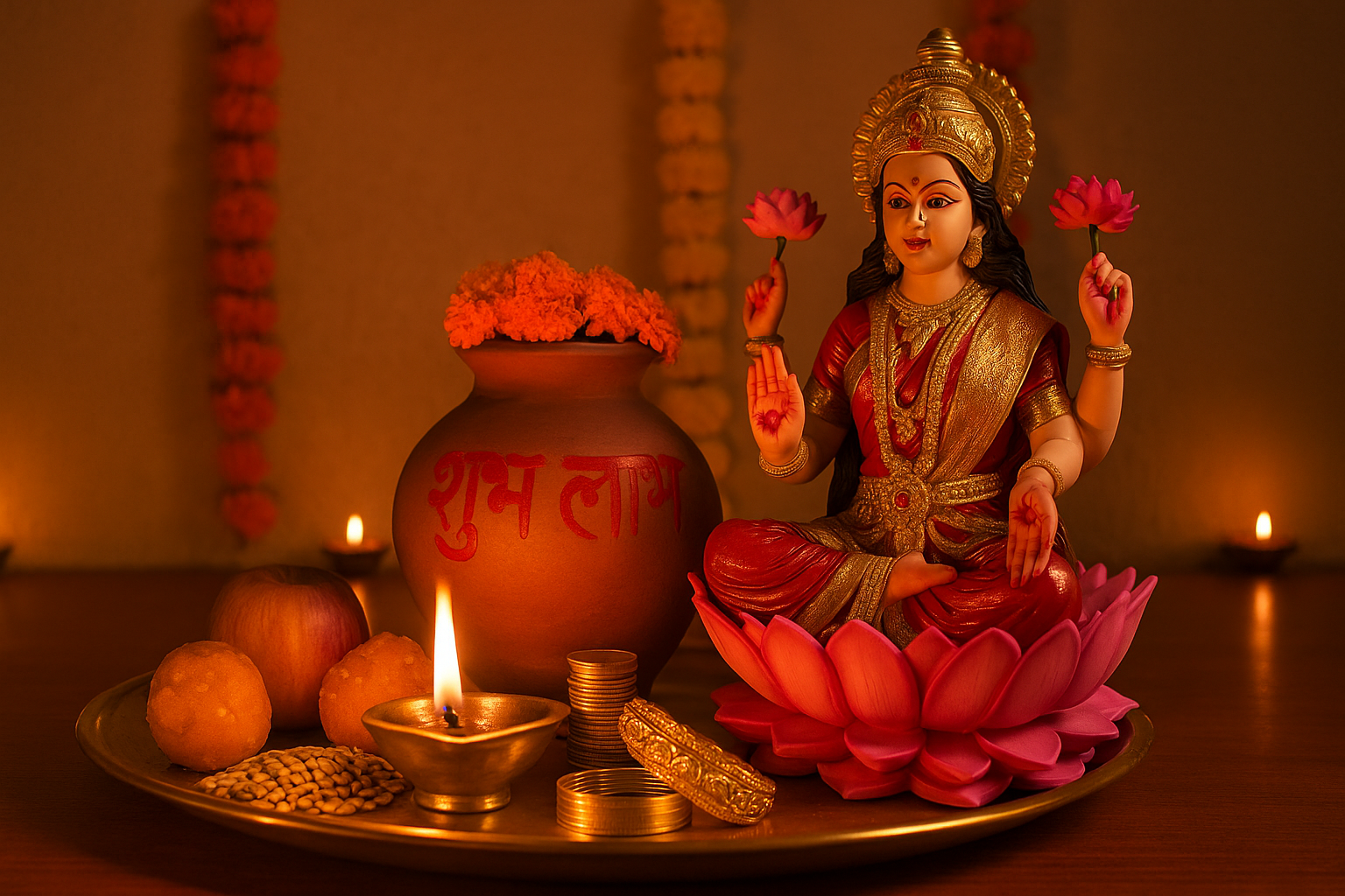 Lakshmi Puja 2025 – Date, Muhurat, Rituals, and Significance of Diwali’s Most Auspicious Night