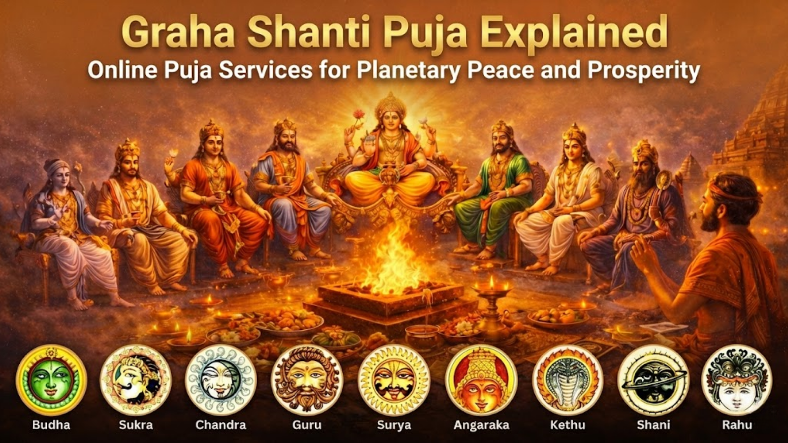 Graha Shanti Puja Explained: Online Puja Services for Planetary Peace and Prosperity