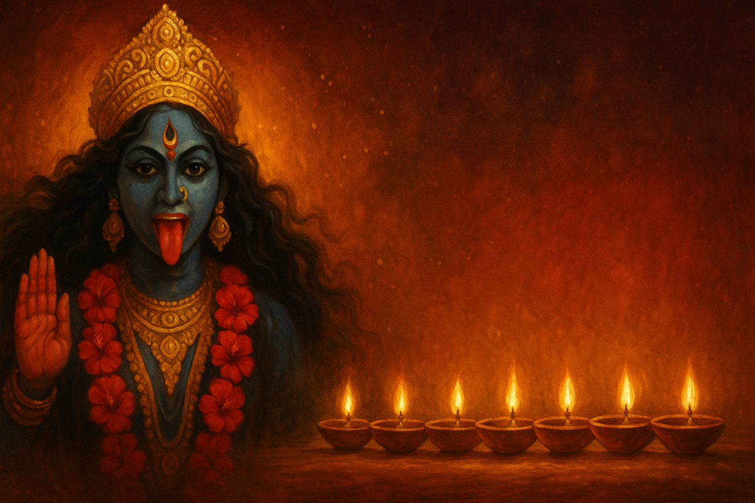 Kali Chaudas 2025 – Date, Significance, Rituals, and How to Celebrate Narak Chaturdashi