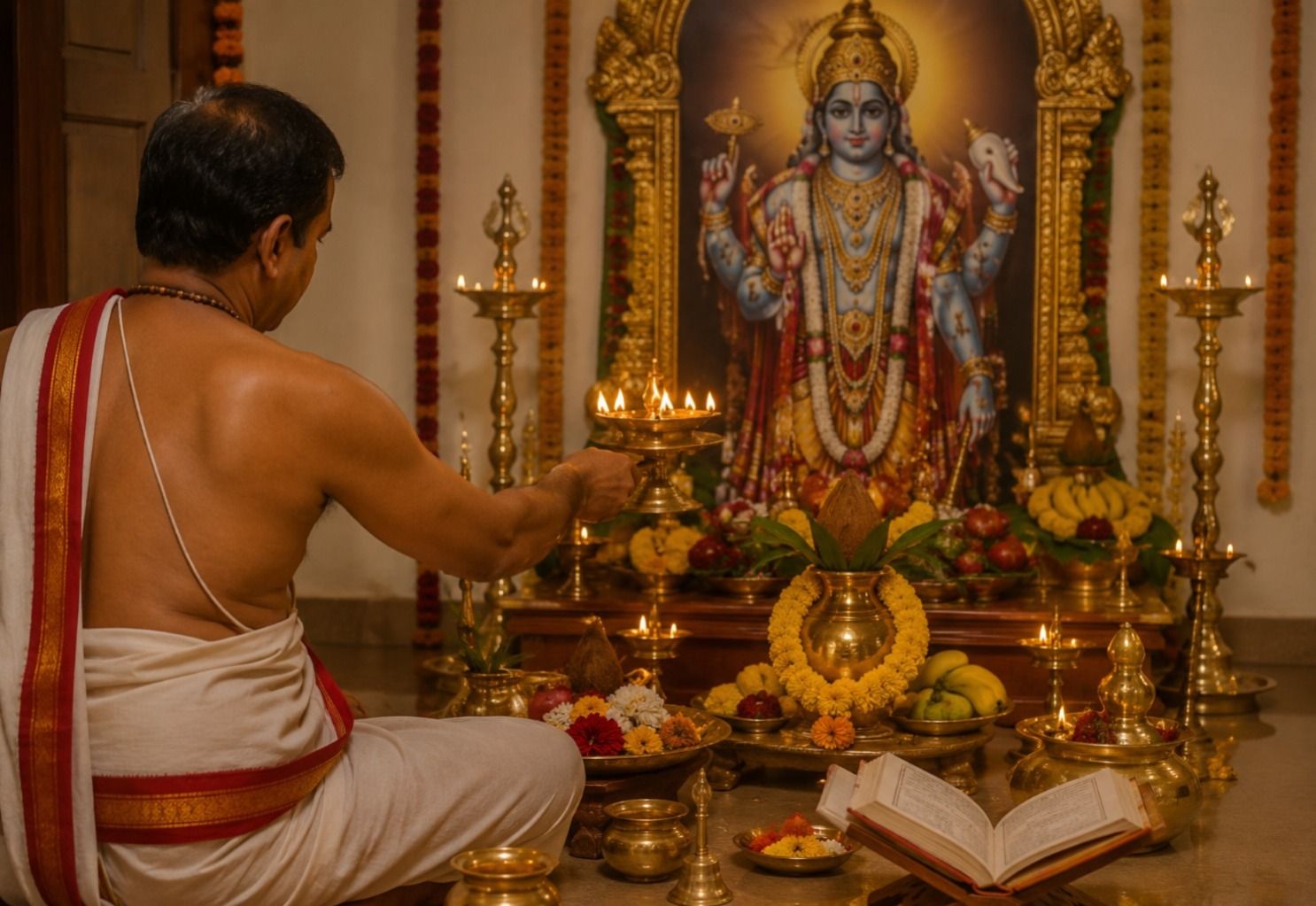 Vishnu Sahasranamam Puja Complete Guide: Rituals, Benefits & Packages