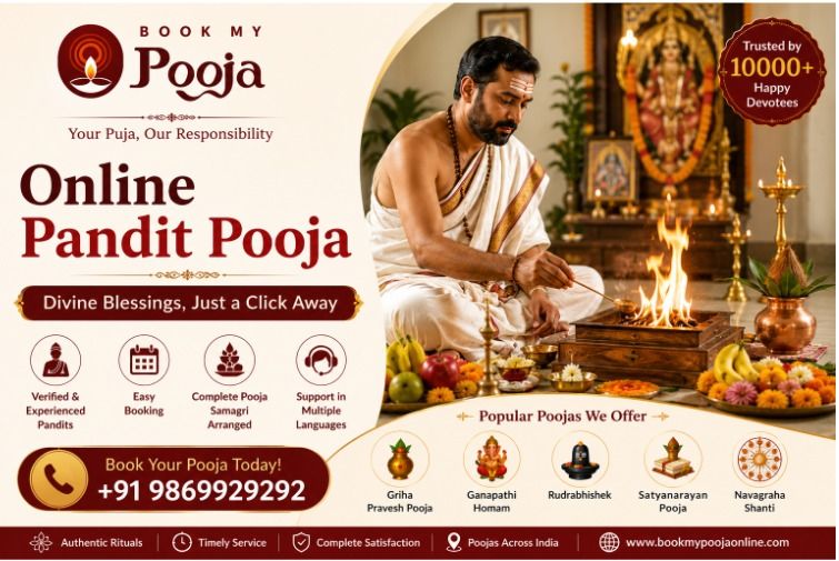  Online Pandit Pooja Services: Book Trusted Pandits for Every Ritual Online