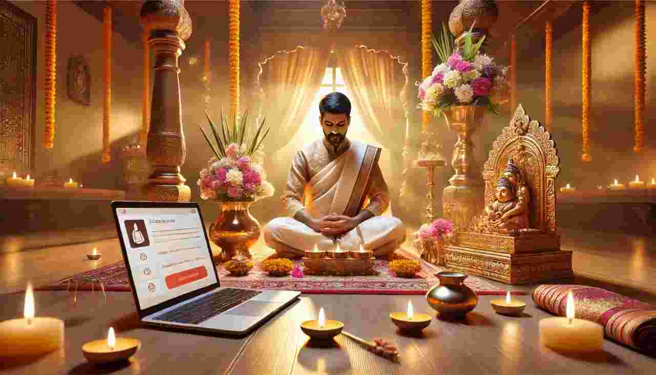 How to Book a Priest Online for Pooja: A Step-by-Step Guide