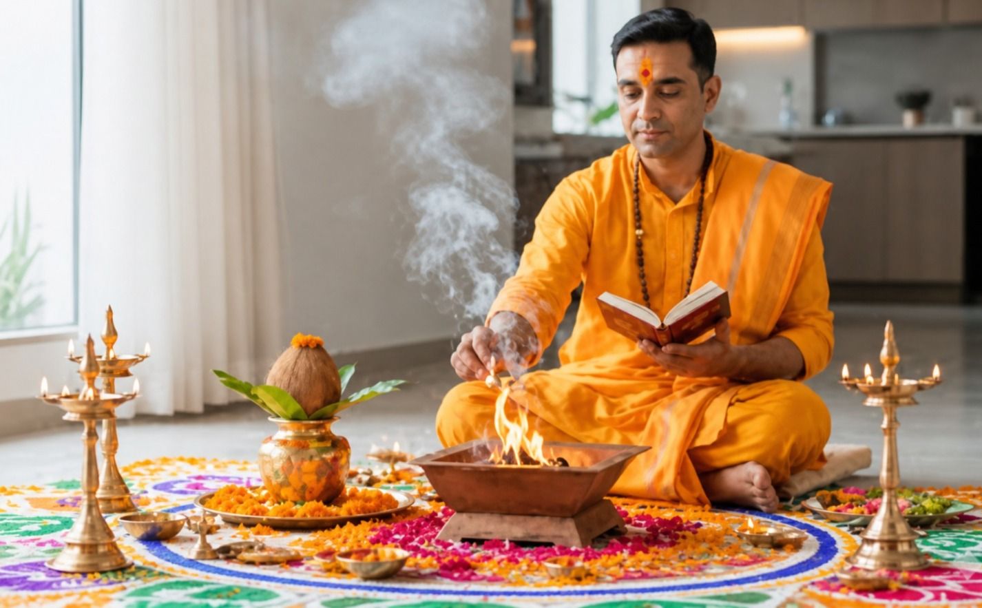 Hire Hindi-Speaking Pandit in Bangalore