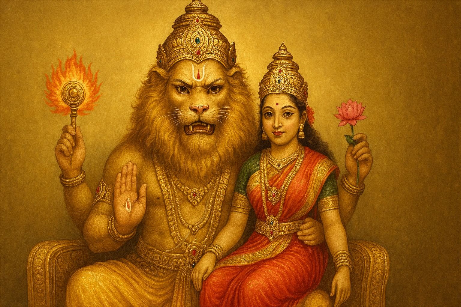 God Lakshmi Narasimha Swamy: The Fierce Protector and Compassionate Divine