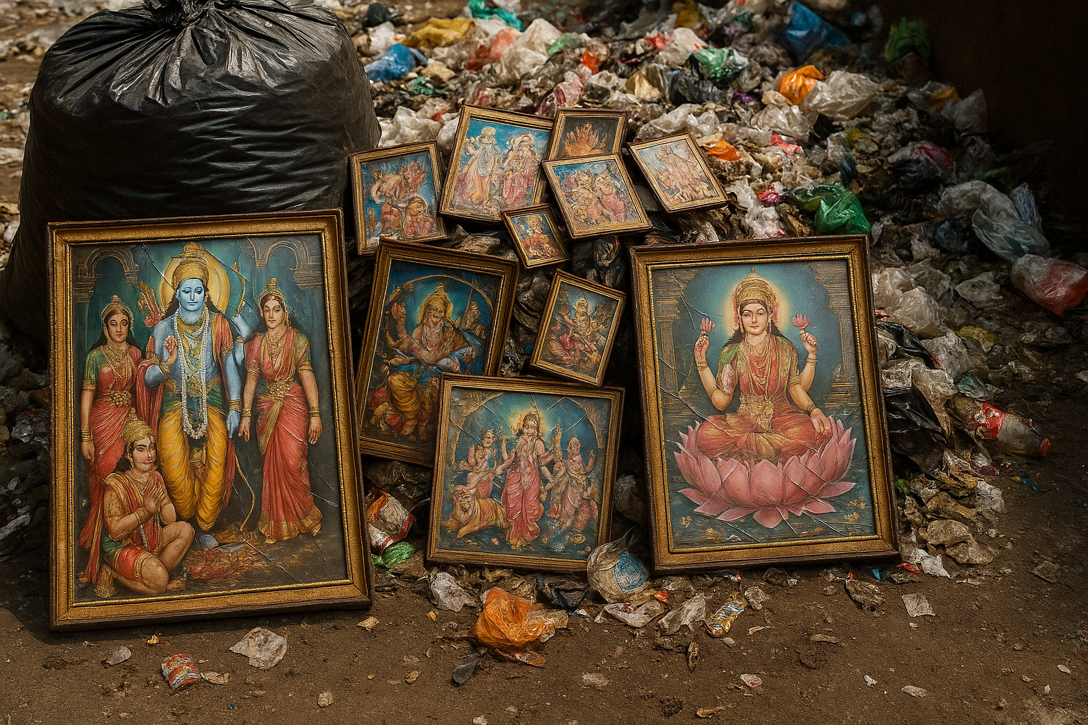 What to Do with Old God Photos and Idols | Respectful Vedic Disposal by BookMyPooja
