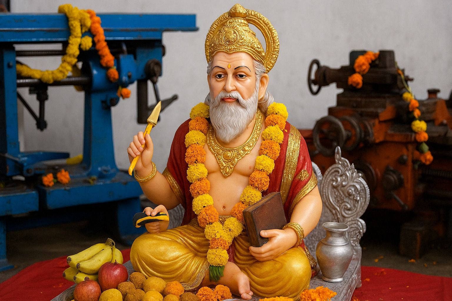 Vishwakarma Puja: Honoring the Divine Architect of the Universe