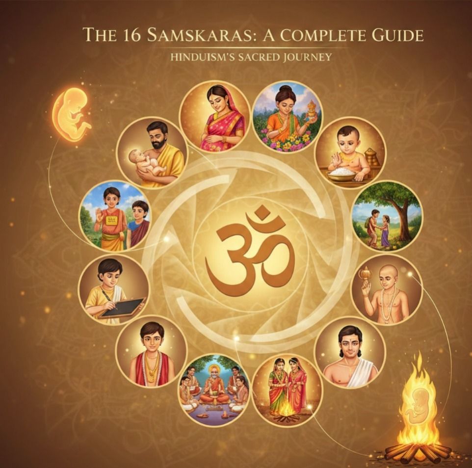 The 16 Samskaras in Hinduism: A Complete Guide