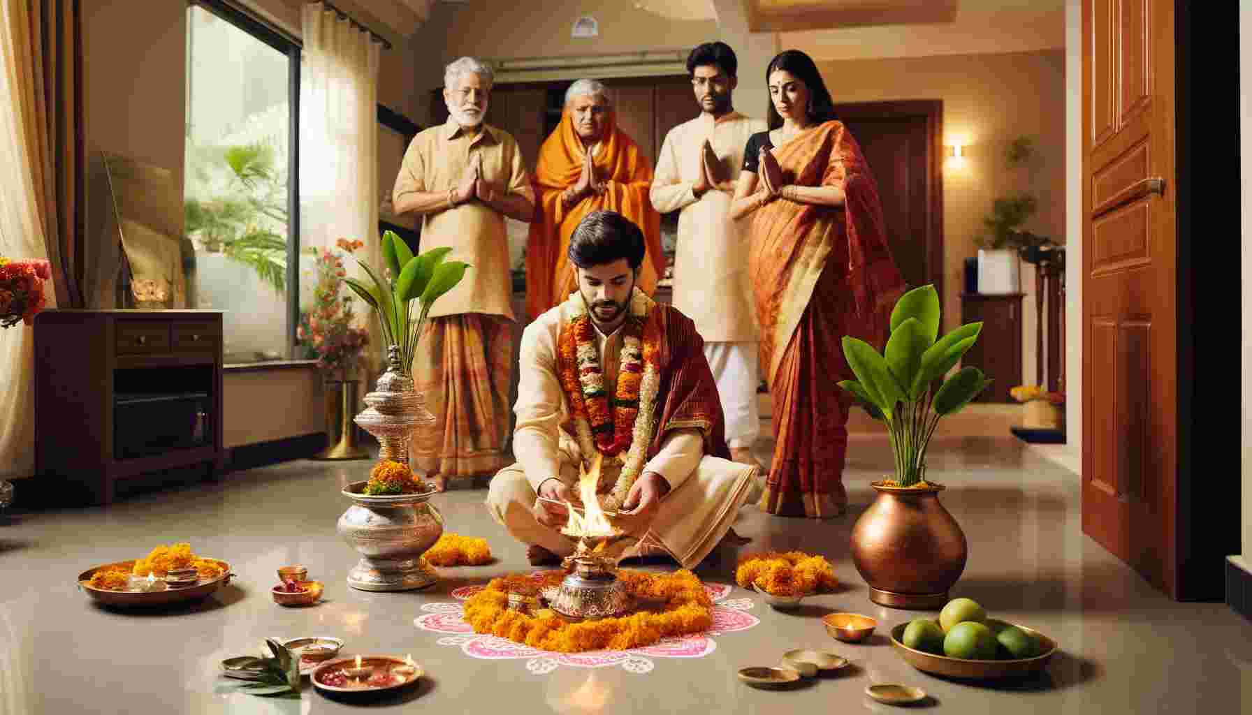 Performing Puja at home for a Rental House: Inviting Positivity & Prosperity