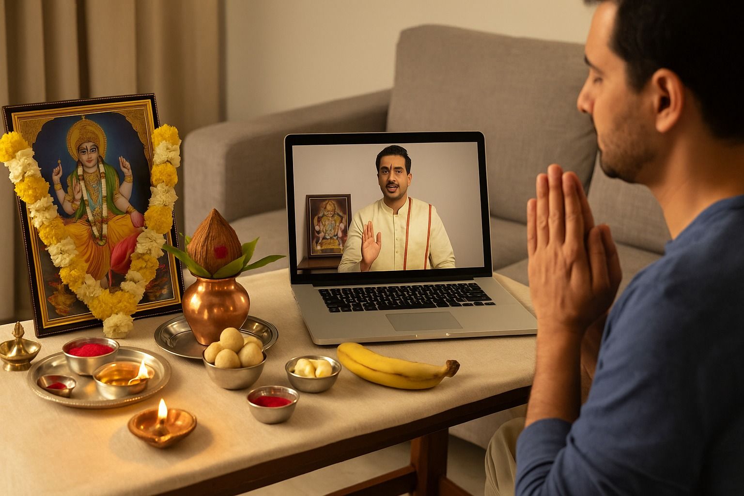 Satyanarayan e-Puja: Experience Divine Blessings from Home