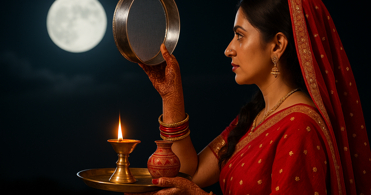 Karwa Chauth 2025: Date, Moonrise Time, Puja Vidhi & Rituals