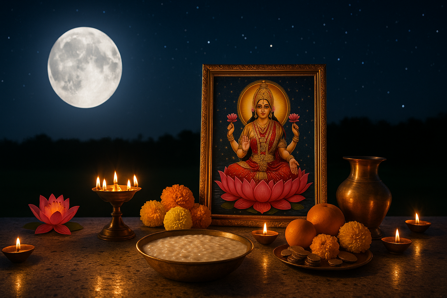 Ashwina Purnima 2025 – Date, Significance, Rituals, and Cultural Observance