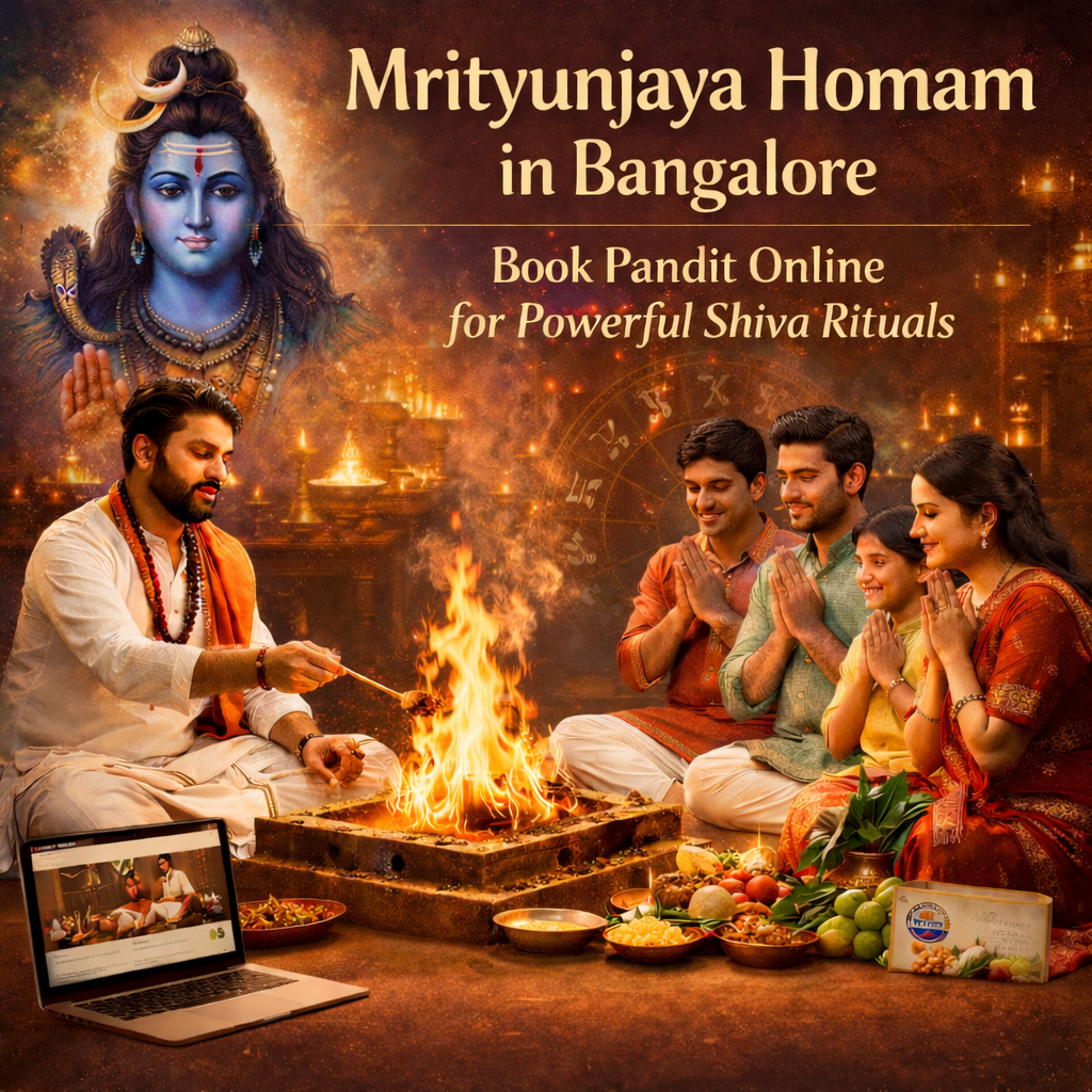 Mrityunjaya Homam in Bangalore: How to Book Pandit Online for Powerful Shiva Rituals