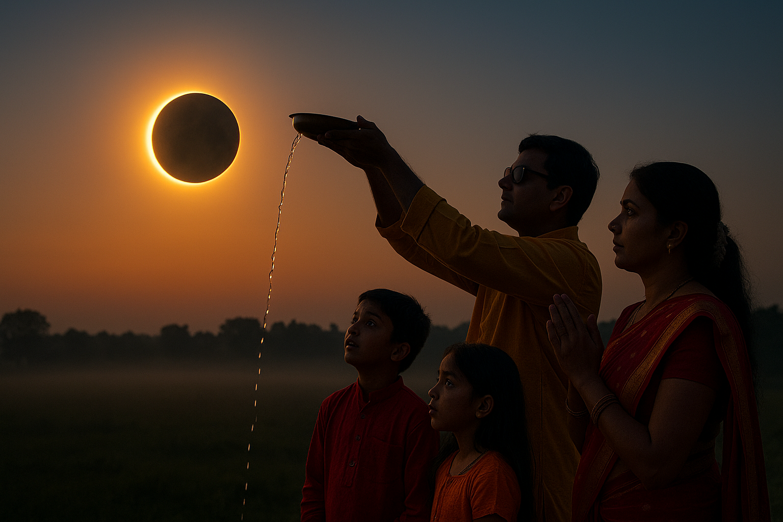 Solar Eclipse (Surya Grahan) 2025 – Date, Timings, Hindu Beliefs, and Ritual Significance
