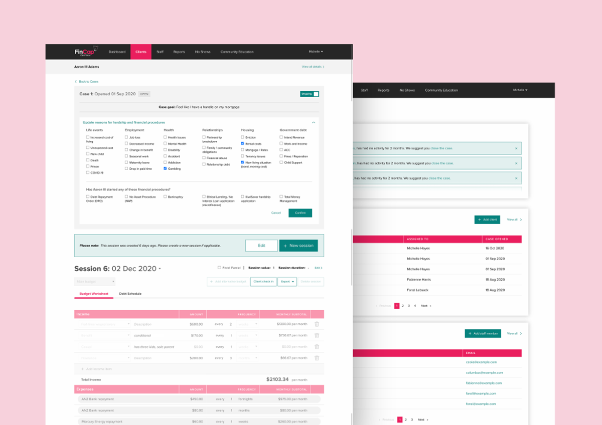 Fincap Client Section 1