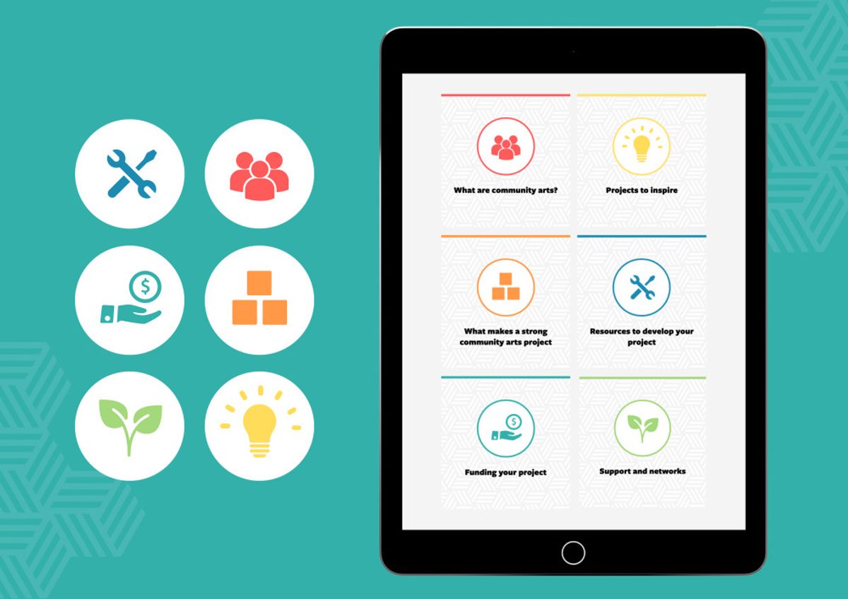 Creative NZ - tablet