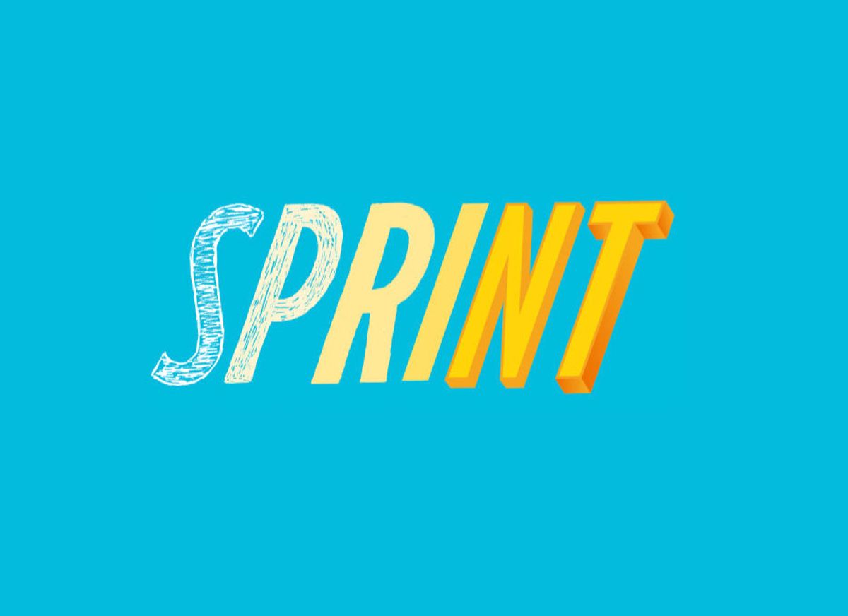 Sprint logo from the cover of Google sprint book.