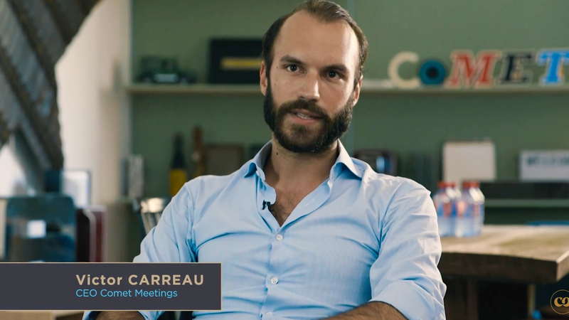 Victor Carreau, CEO et cofondateur de Comet