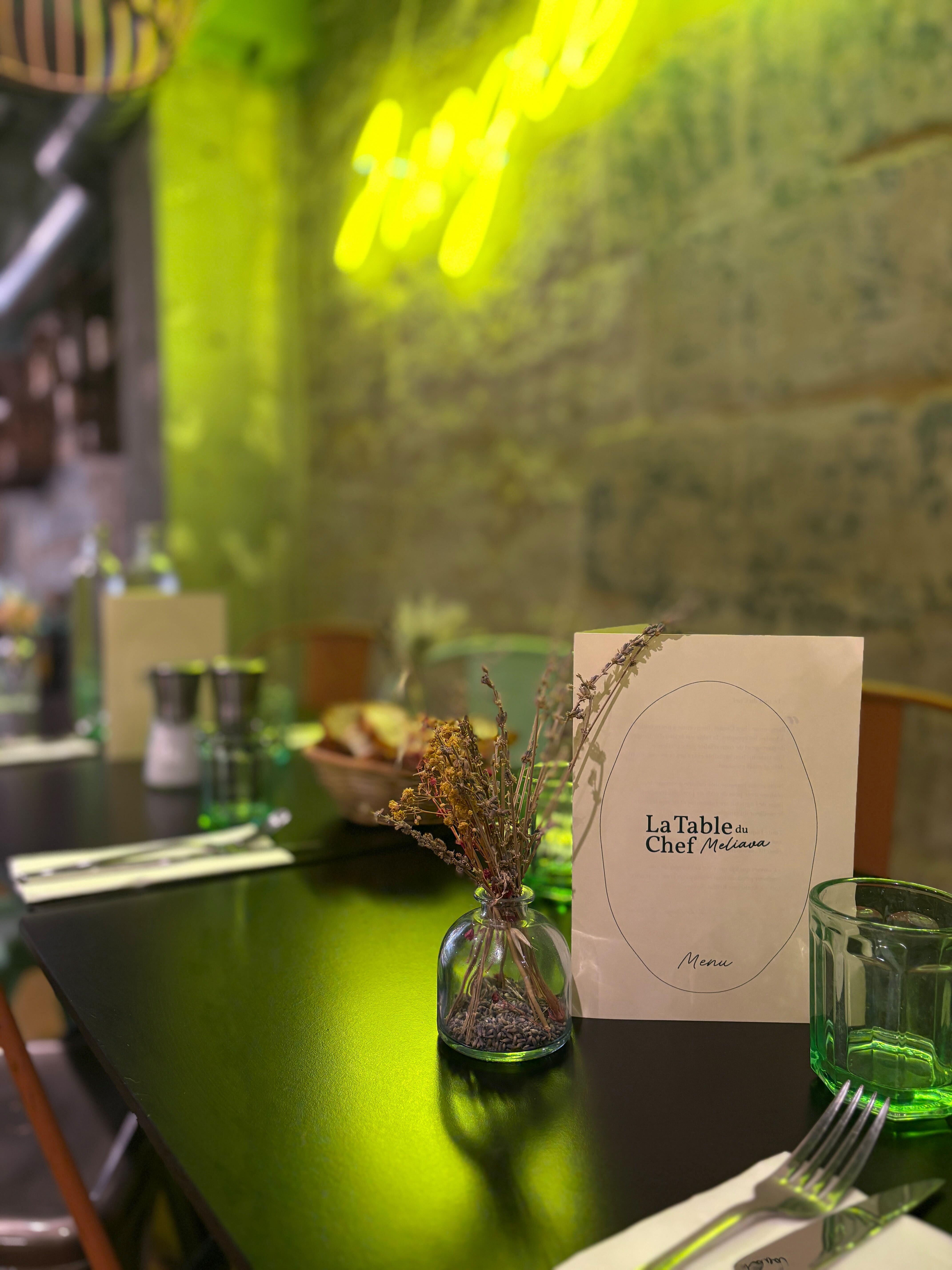 Dîner assis