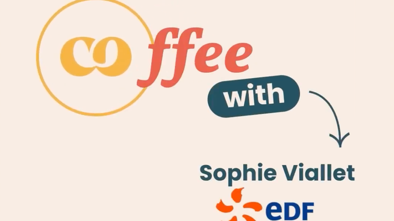 Sophie Viallet, EDF Renouvelables, en interview sur les sessions d'intégration organisées chez Comet face à la Tour Eiffel