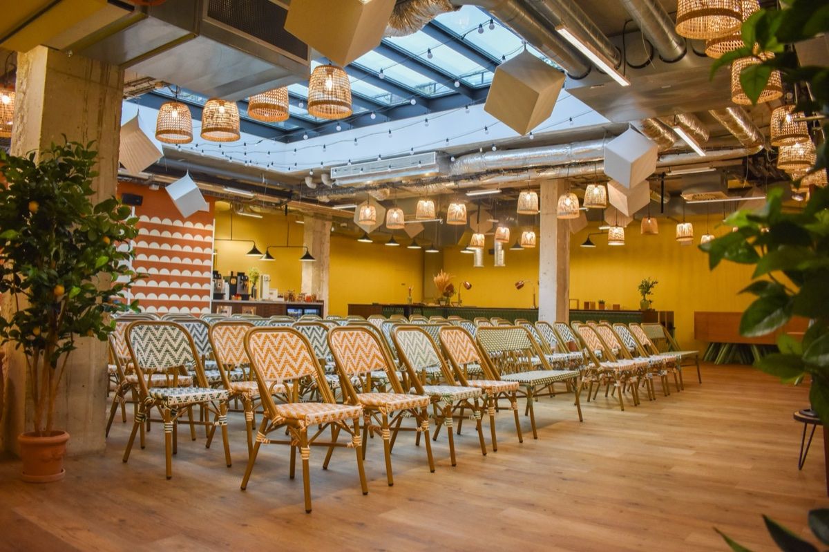 The Patio in plenary configuration