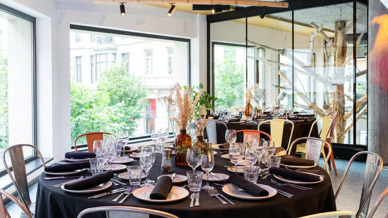 Dîner assis