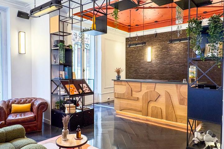 The signature welcome