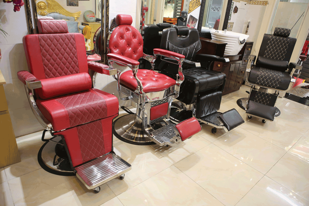 Xem các mẫu ghế cắt tóc tại barber house 