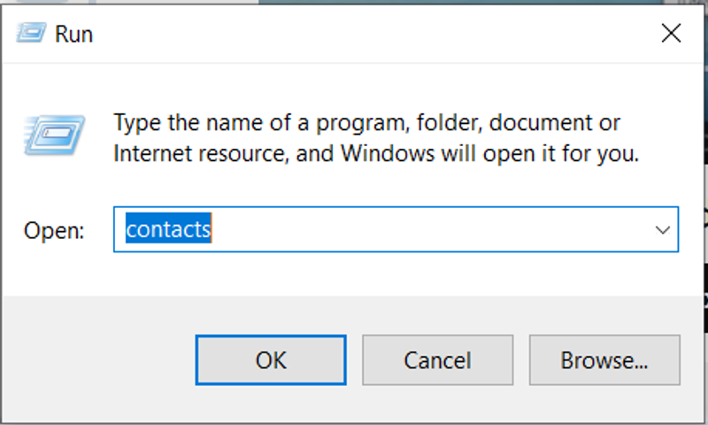 Exporting the contacts to CSV in Google contacts