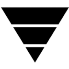 3 shapes stacked in increasing size to represent MDM deployment.