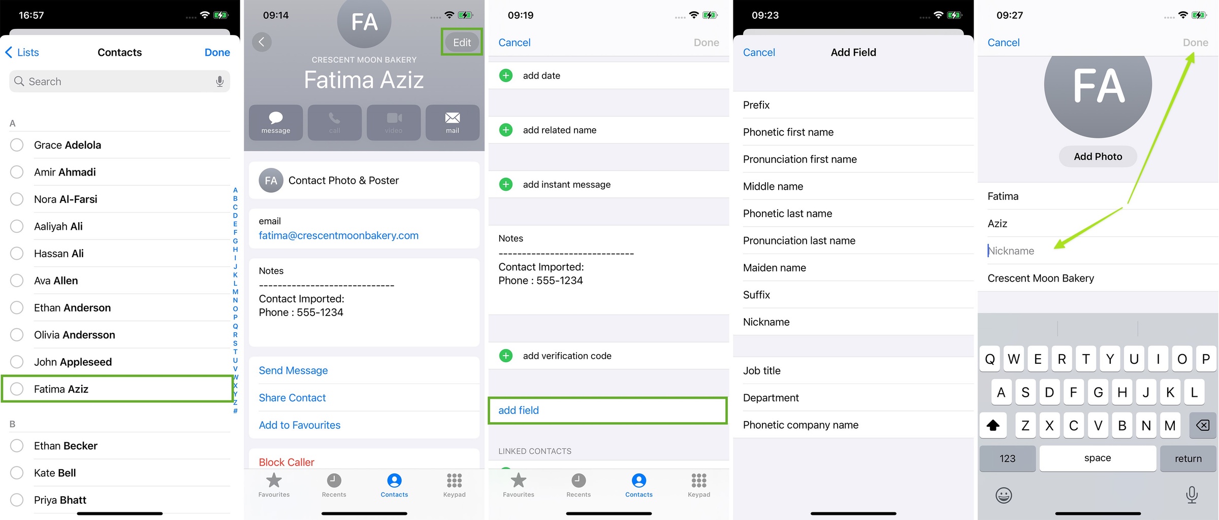 Ios Contact Format How to organize contacts on iPhone: 2024 guide - Contactzilla