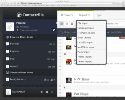 Big News! Contactzilla is re-launching today!
