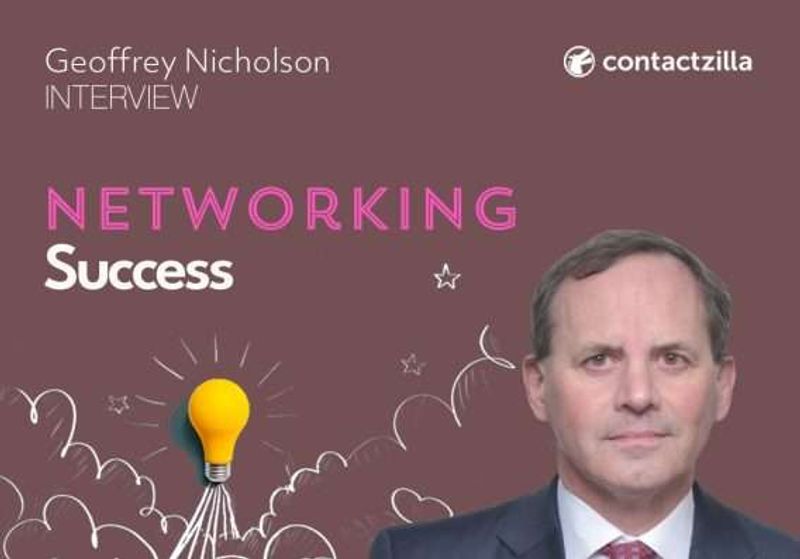 Techstars All-Star Mentor Geoffrey Nicholson, bridging technology and financial services networking.