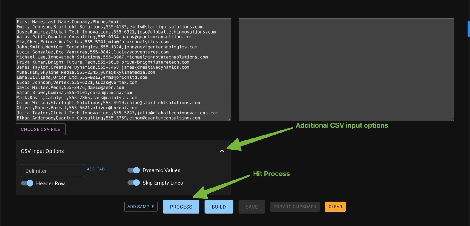 Using Mac Contacts 'Last import' screen to work only with the newly imported contacts