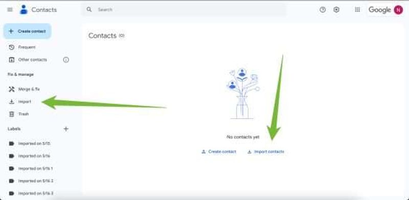 Checking the vCard version number in a text editor
