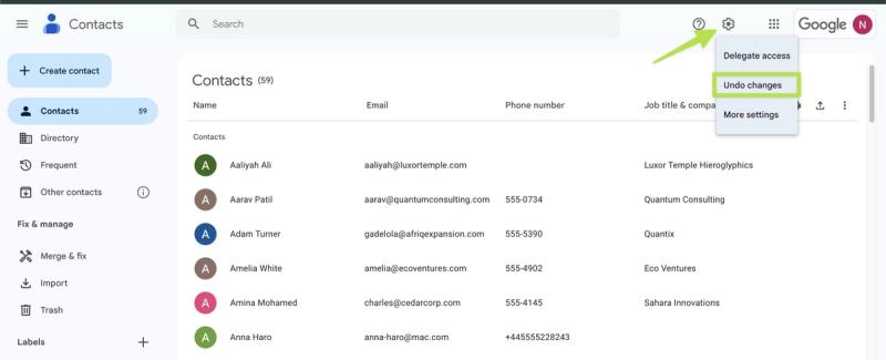 Screen shot showing selecting Data Recovery menu in iCloud