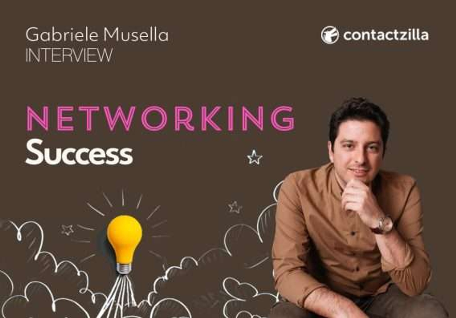 Portrait of Coinrule founder and entrepreneurship expert Gabriele Musella discussing startup networking strategies