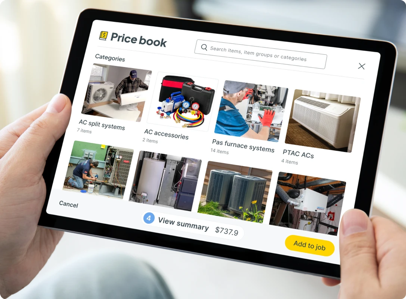 Diagram illustrating key steps in preparing for field service management software: Conduct needs analysis, evaluate process flexibility, assess integration capabilities, and consider mobile functionality. Each step includes 2-3 key considerations.