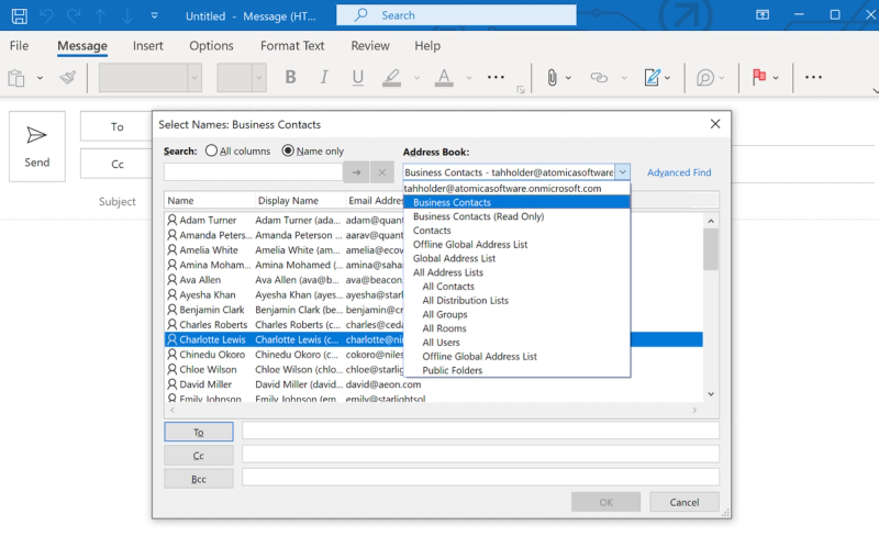 CalDAV Synchronizer tab