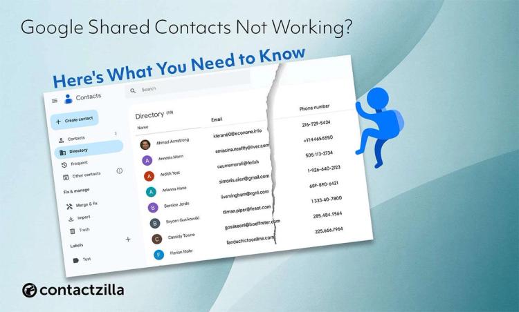 Google Shared Contacts Not Working? Here’s What You Need to Know