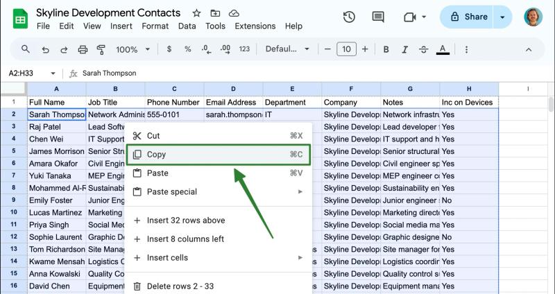 SharePoint list creation dialog with blank List template selected among options including Form, Gallery, Calendar, and Board