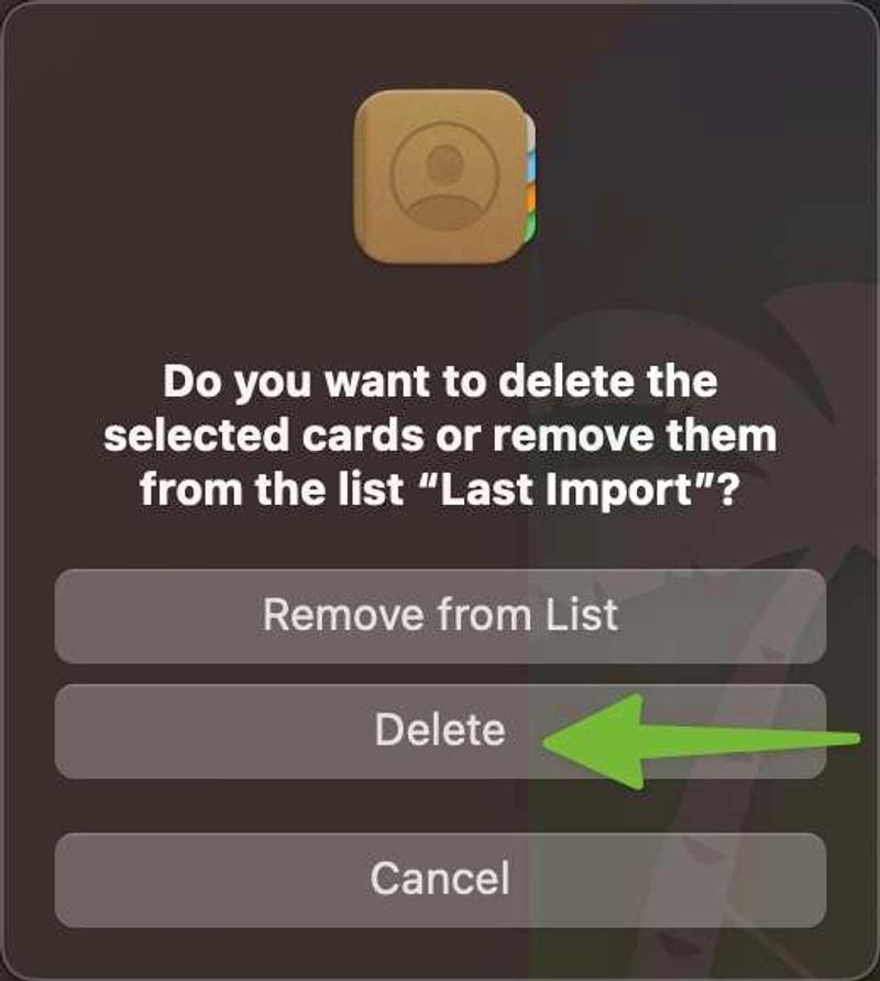 Changing the default vCard number that will be exported from Mac Contacts.
