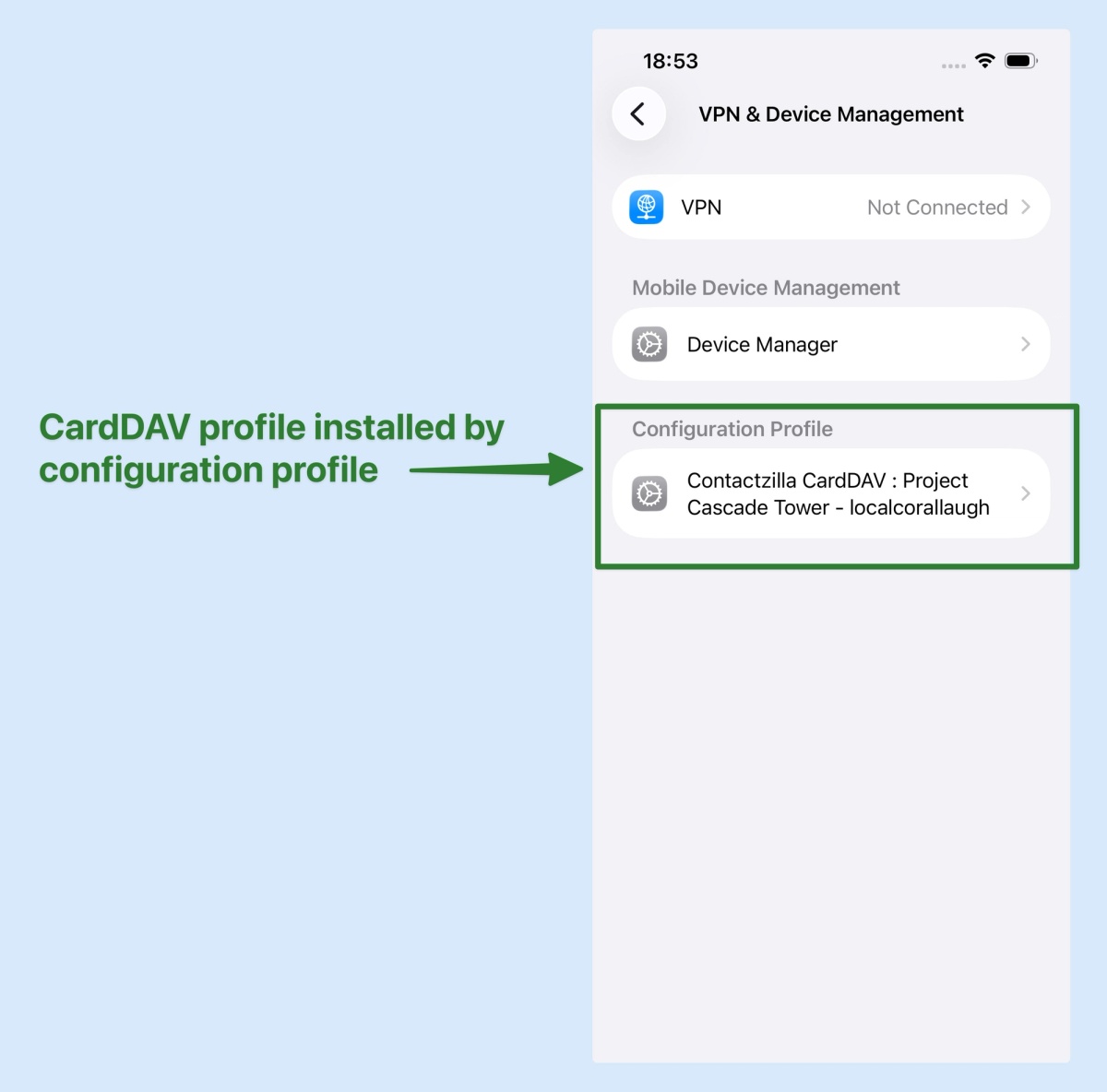 Why Does My iPhone Keep Asking for a CardDAV Password? - Contactzilla