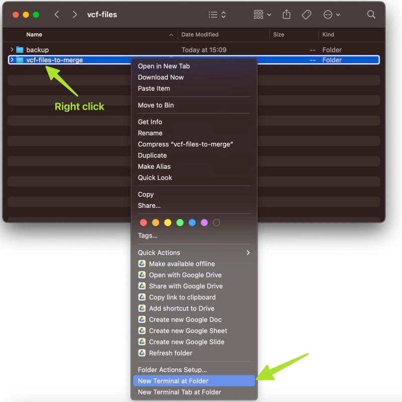 Combining VCF files by first opening them in OSX terminal.