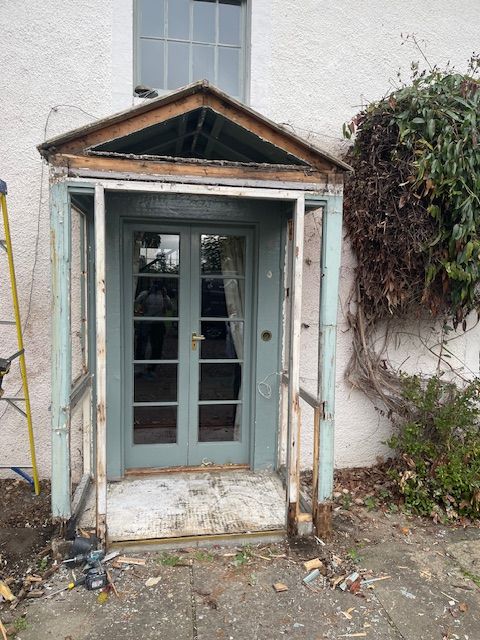  Bespoke porch before