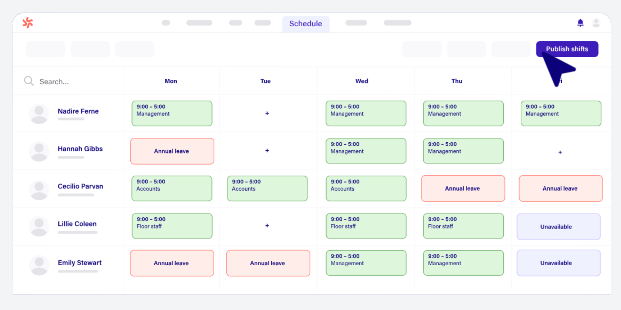 deputy best scheduling software for small business