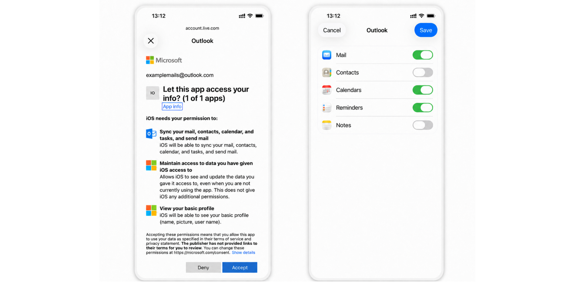 connect outlook calendar to apple calendar on iphone