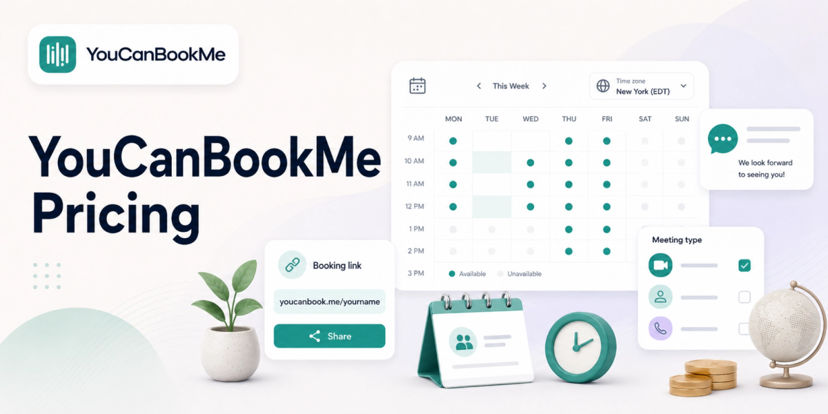 graphic of youcanbookme pricing