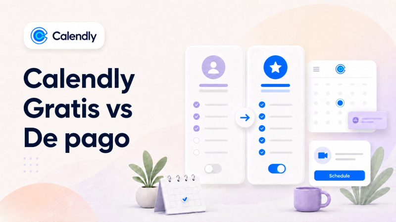 Comparación entre los planes gratuitos y de pago de Calendly